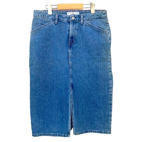 VTG Tommy Hilfiger denim skirt - Picture 1 of 8